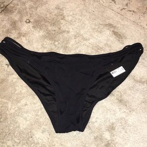 victoria’s secret cheeky black bikini bottoms